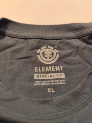 Camiseta Element verde azulado