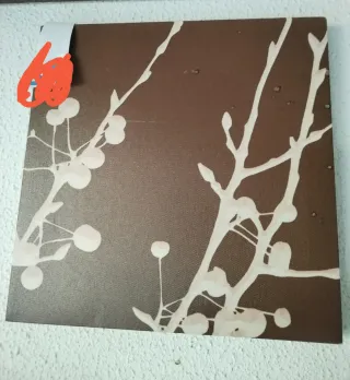 Pequena tela decorativa