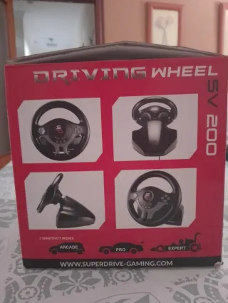 Volante Superdrive SV 200 – Compatible con PS4, Xb