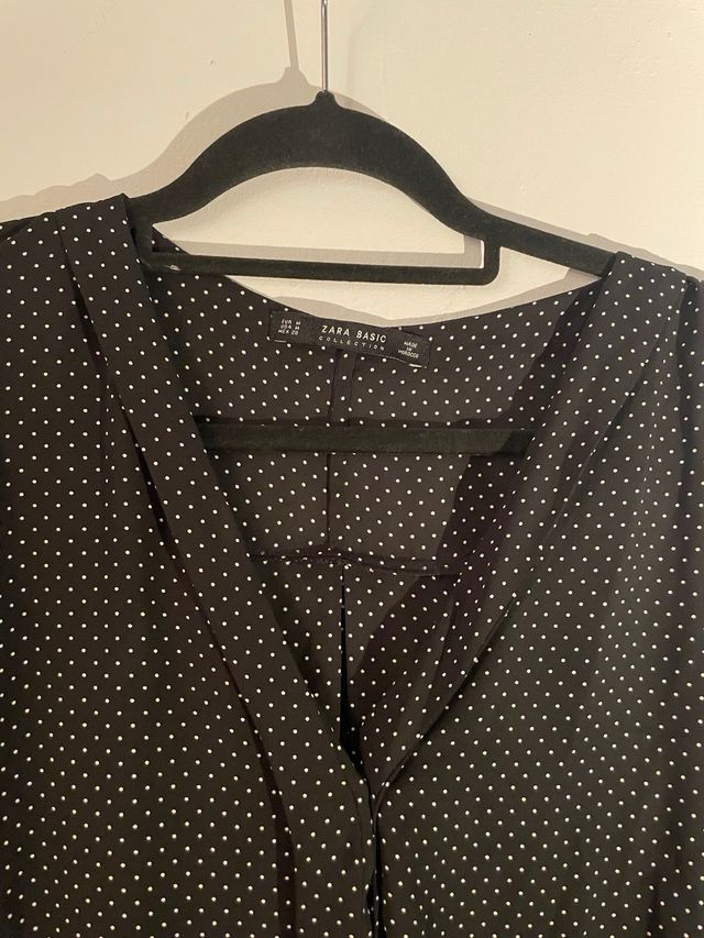 Body Zara lunares manga larga