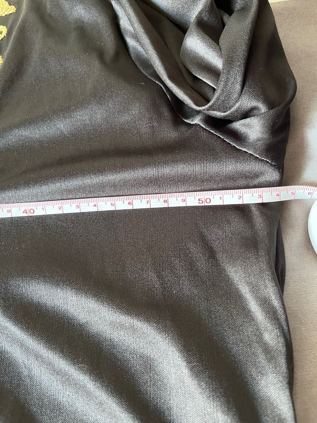 Conjunto Caftán Egipcio Negro y Dorado