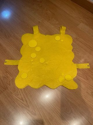 Disfraz Bob Esponja Talla 2 Años