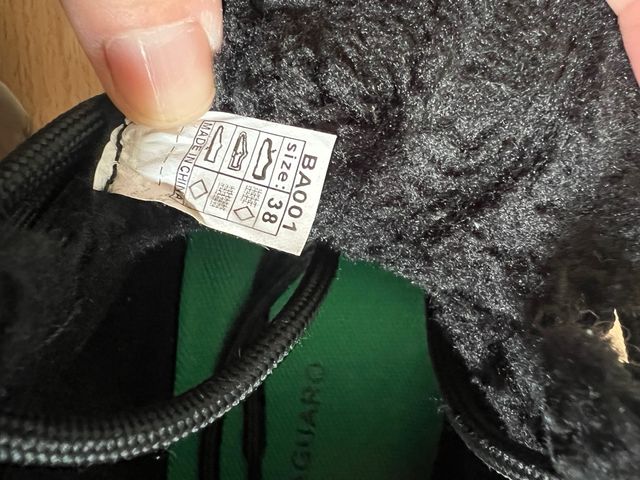 Botas Invierno Saguaro Talla 38 Negras