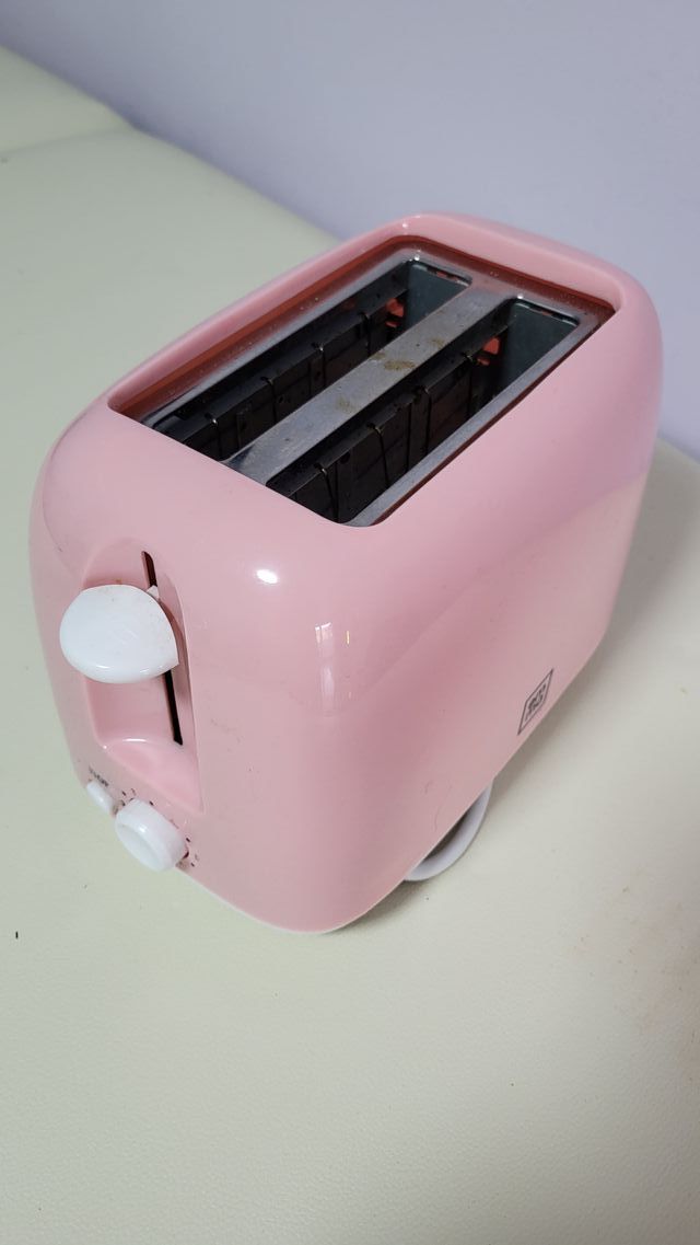 Tostadora rosa