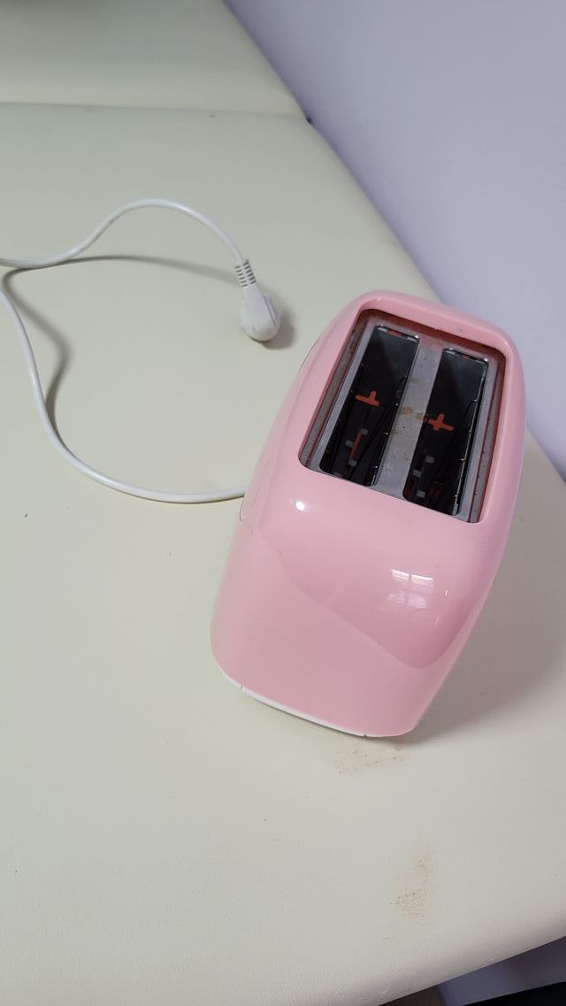 Tostadora rosa