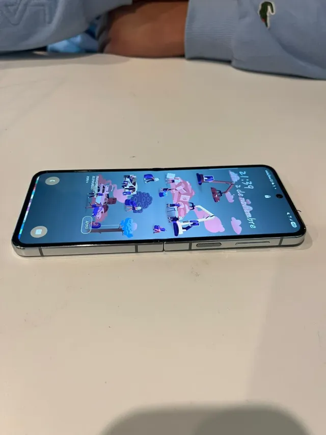 Samsung Z Flip 5 Plata