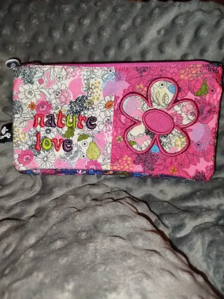 Estuche escolar triple Nature Love by. SIN USAR