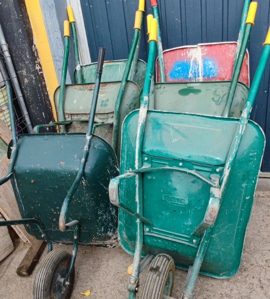 Carretillas de obra y jardinería