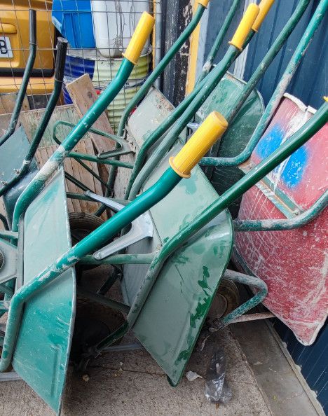 Carretillas de obra y jardinería