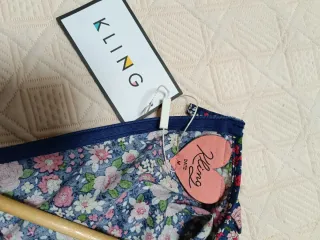 Vestido Kling floral manga larga