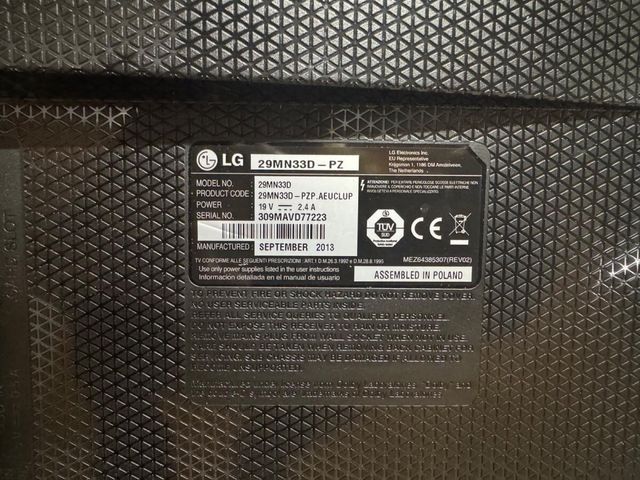 TV LG 29MN33D-PZ