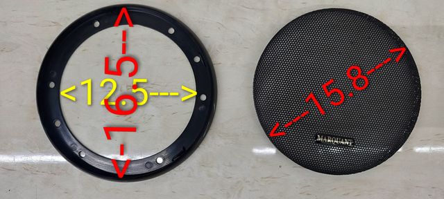 Rejillas para altavoces MARQUANT (2 unidades)