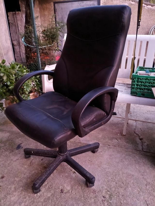 Sillón de oficina con ruedas, para videojuegos