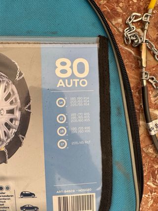 Barras de techo CRUZ y cadenas de nieve Norauto