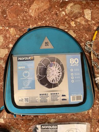 Barras de techo CRUZ y cadenas de nieve Norauto