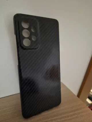 Samsung cover per A52 S Carbon Look