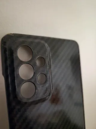 Samsung cover per A52 S Carbon Look