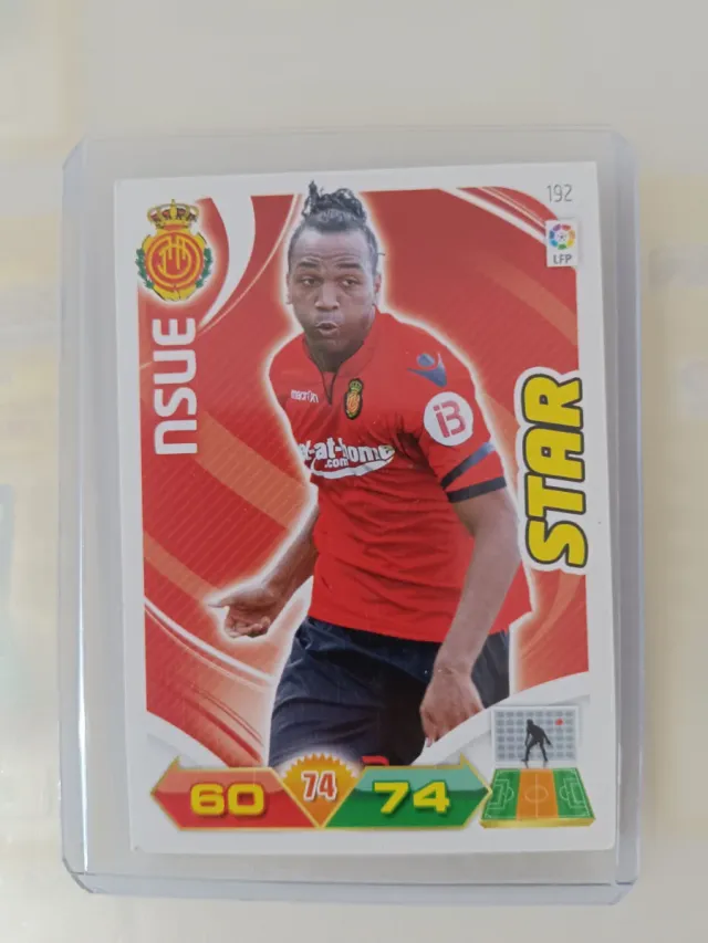 Carta Futbolista NSUE STAR Adrenalyn XL 11/12