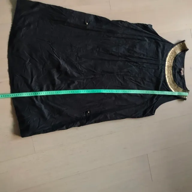 Vestido Cortefiel Verano Talla 42 Negro