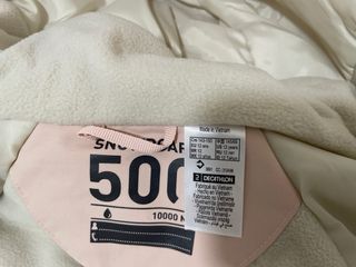 Abrigo esquí niña Decathlon T.12