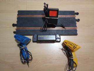 Scalextric: Pista, Mandos y Transformador