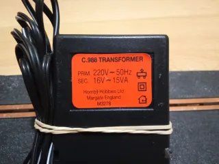 Scalextric: Pista, Mandos y Transformador