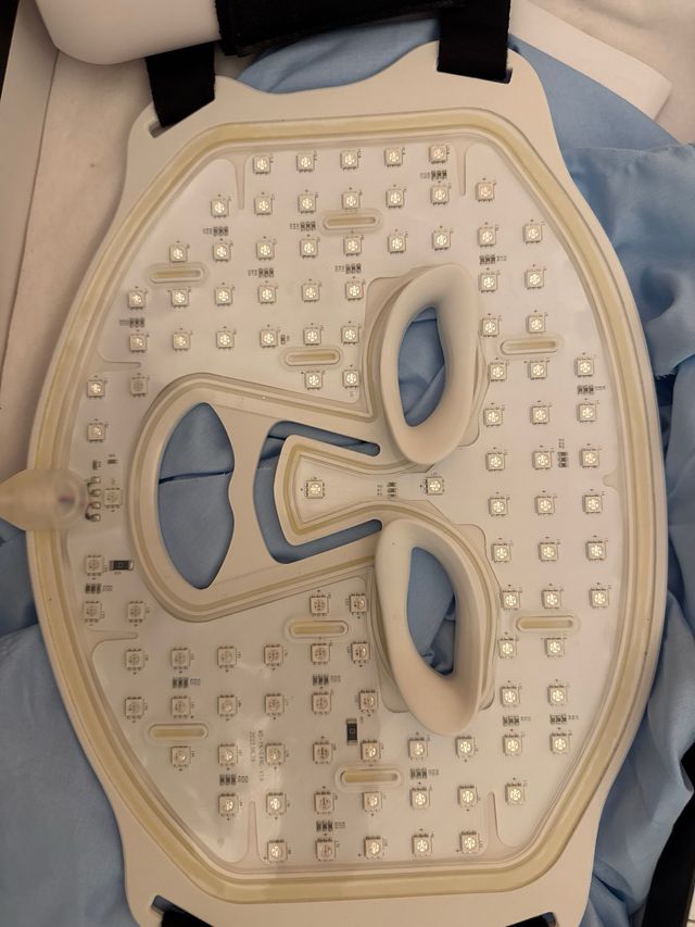 Mascarilla Skinvity LED Roja y Azul