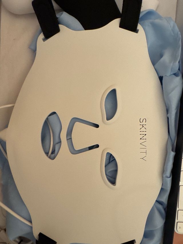 Mascarilla Skinvity LED Roja y Azul