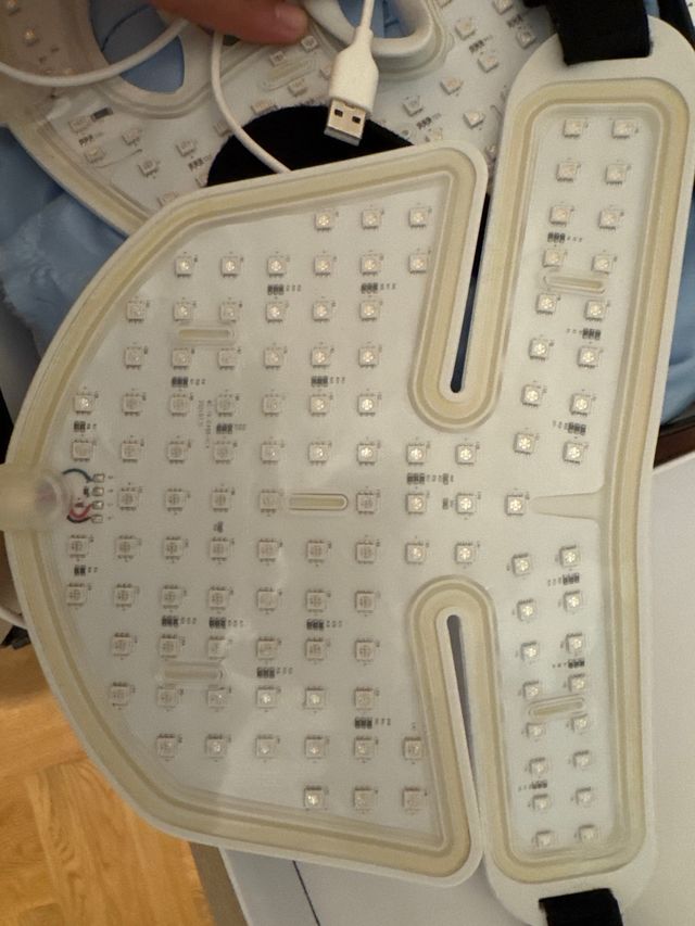 Mascarilla Skinvity LED Roja y Azul