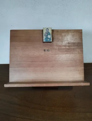 Leggio Porta Messale con Icona Sacra