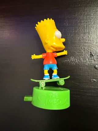 Action Figure Bart Simpson Skateboard