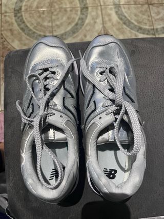 Scarpe New Balance 574 Argento