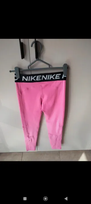 Leggings Nike Pro Rosa talla L de niña