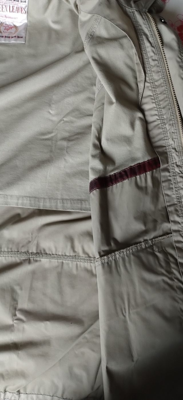 GIUBBINO DA UOMO DI COTONE KAKI