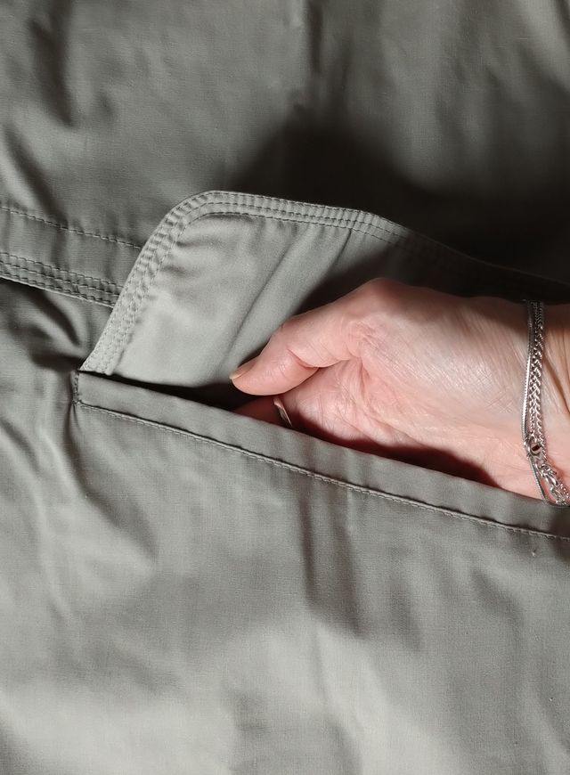 GIUBBINO DA UOMO DI COTONE KAKI