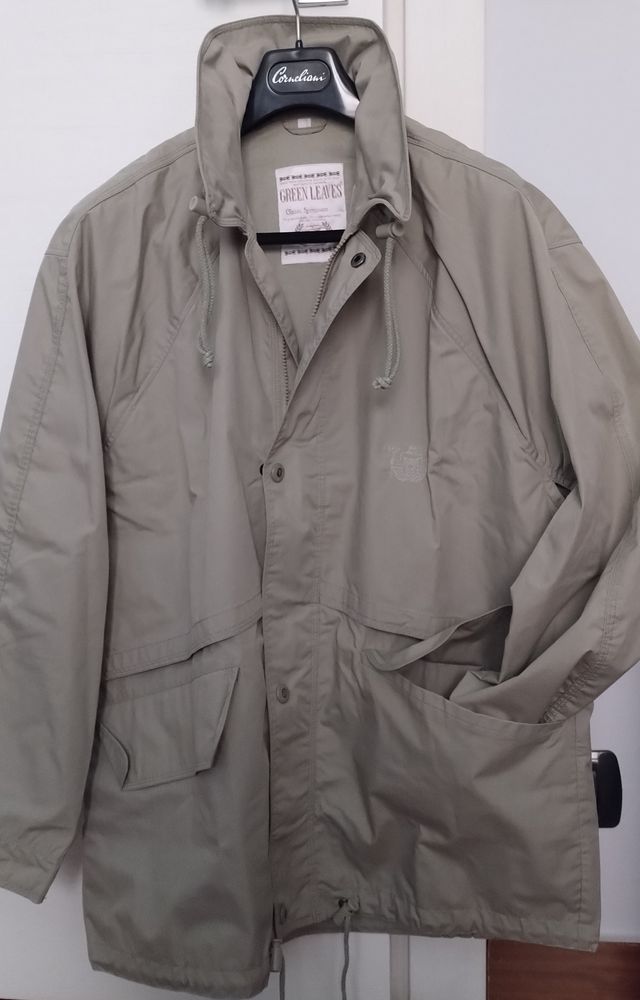 GIUBBINO DA UOMO DI COTONE KAKI