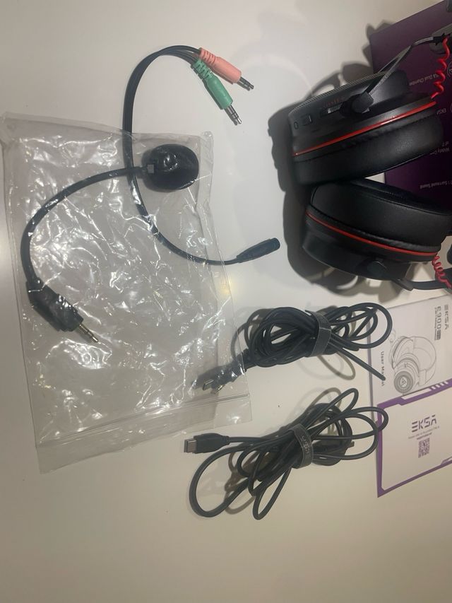 Auriculares Gaming EKSA E900 Pro Negro