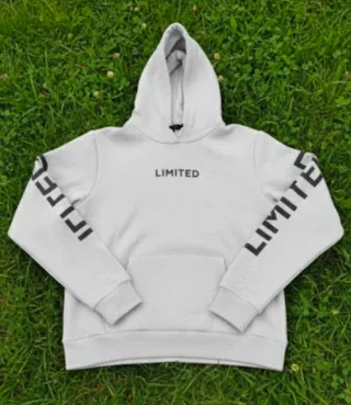 Sudadera Limited Talla S Gris