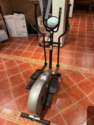 Bicicleta Elíptica Gris