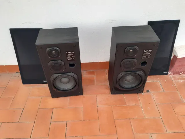 Altavoces Lenco Negros