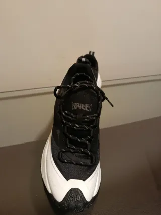 Zapatillas deportivas suela ancha bicolor