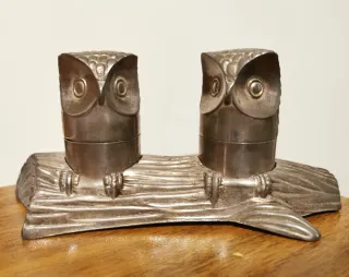 Set Saliere e Pepiere Vintage Gufo