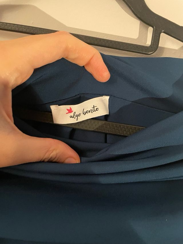 Camisa azul Algo bonito