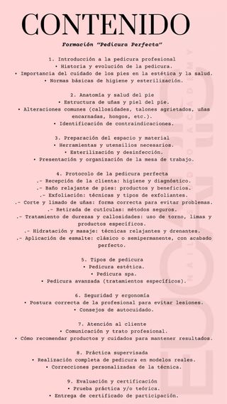 FORMACIÓN PROFESIONAL EN MANICURA Y PEDICURA