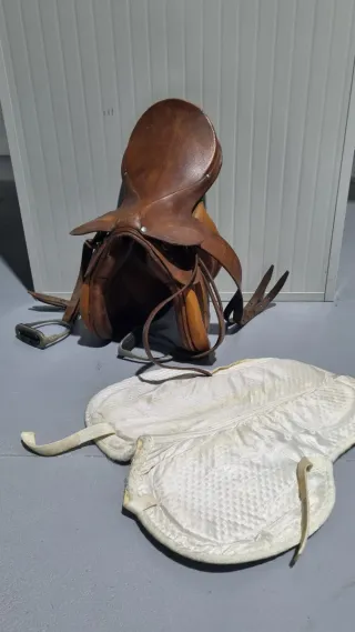 Sella equitazione Orecchia vintage