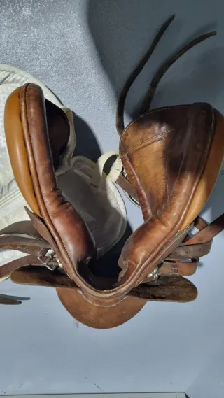 Sella equitazione Orecchia vintage