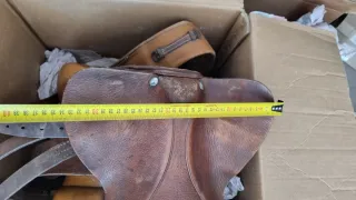 Sella equitazione Orecchia vintage