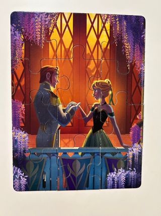 Puzzle Frozen Fever, scatola in metallo