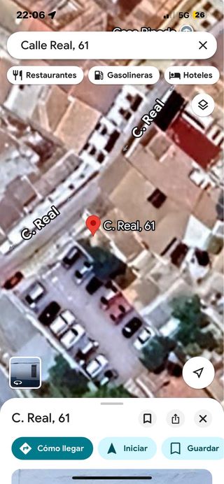 Solar edificable 80m² en Calle Real