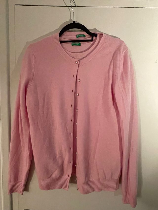 Conjunto punto rosa Benetton